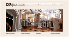 Desktop Screenshot of efpdesigns.com